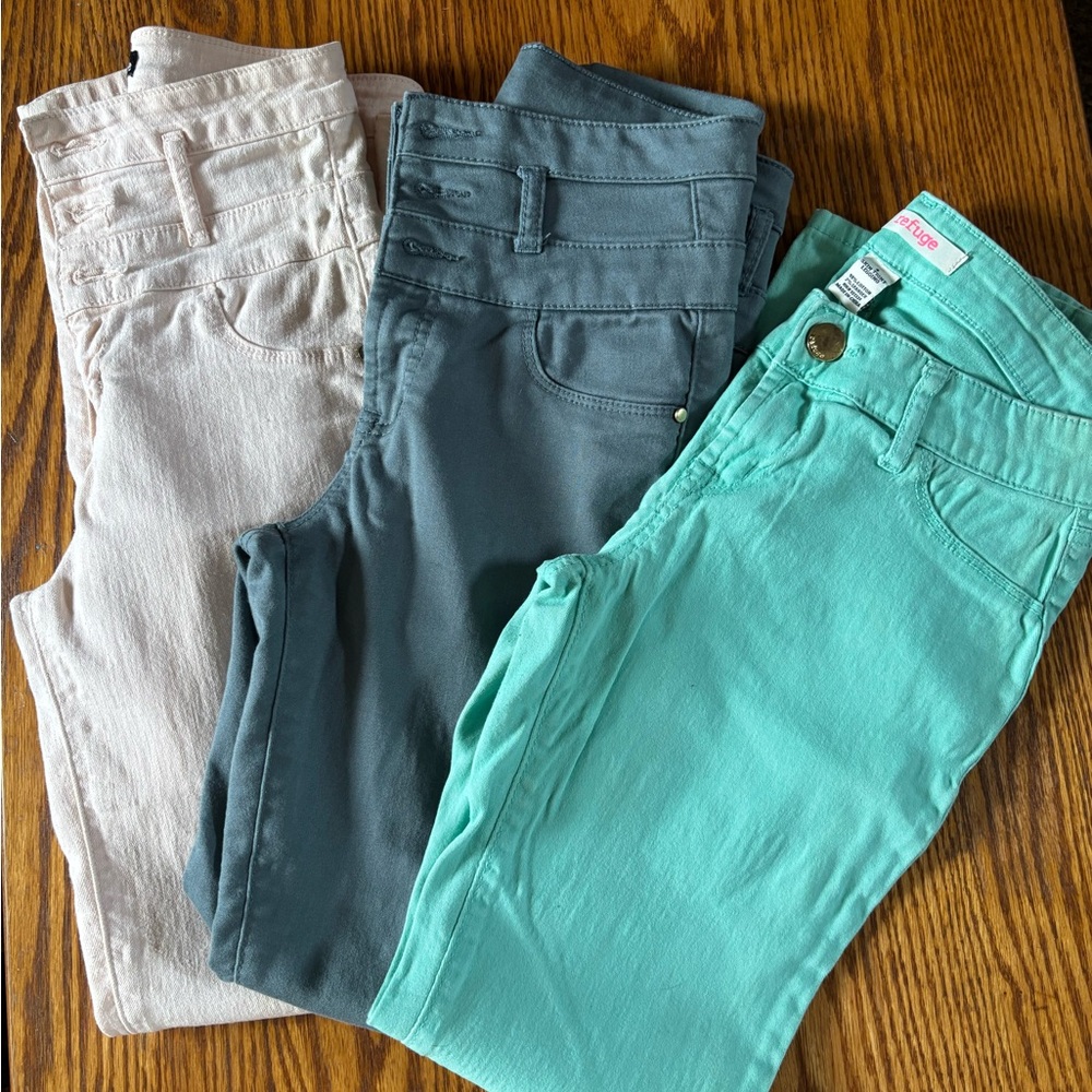 Refuge high rise jeans bundle